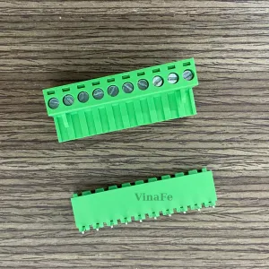 2EDG-5.0mm Terminal Block 10P Chân Cong